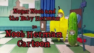 Noger Noob and the Noob Herman's Noob Herman Cartoons | Banana Cat Toon 3D | Cat Studios | Animation