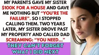 My Parents Gave My Sister $100k For A House And Gave Me Nothing But 