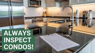 Should I include a home inspection condition when buying a condo?