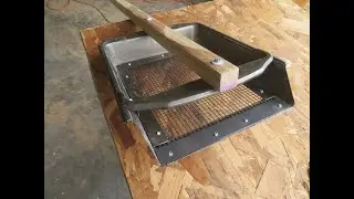 Chicken Coop poop scoop DIY project