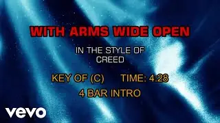 Creed - With Arms Wide Open (Karaoke)
