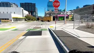 Bike Ride from Climate Pledge Arena to Amazon Spheres