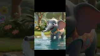 Elephant Song for Kids  | 3D Animated Jungle Rhyme | Fun & Learning