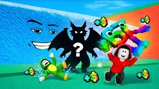JJ and Mikey ESCAPE TSUNAMI FOR BRAINROTS in ROBLOX! Maizen 🌊😱