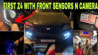 ScorpioN Z4 FULLY MODIFIED | Front Sensors | Ambient Lights | Camera | All Modifications Done |