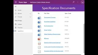 Details List for SharePoint Doc Library Custom Page in Model Driven Apps