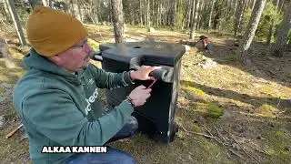 Kompostoiva kuivak&auml;ym&auml;l&auml; Ecoteco - vaihtos&auml;ili&ouml;n k&auml;ytt&ouml;