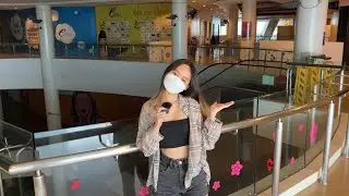 ASMR in an abandoned mall ( public asmr )