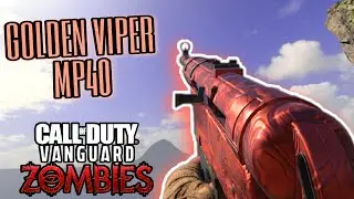 The BEST SMG IN VANGUARD ZOMBIES - Golden Viper MP40 (Road to Dark Aether)
