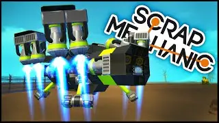 Scrap Mechanic ➤ Hovercraft, Hover Bike, Hover Jeep & Running Pokeball!