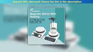 Best JOANLAB Magnetic Stirrer With Heating Stirrer Laboratory Thermostatic Digital Display Magnetic