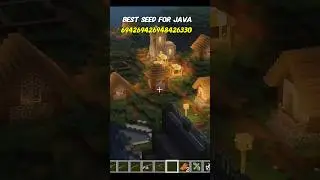 Minecraft best seed for java #shorts #minecraft