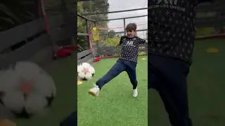 Can I Hit 100 Juggles 😱 #soccer #challenge #skills