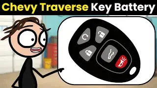 How To Change Chevy Traverse 2009-2017 Key Fob Battery (Step by Step Guide)