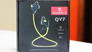 Bluetooth/Workout Headphones - Soundpeats QY7 Review!