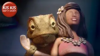 CG short film about hungry chameleons | 