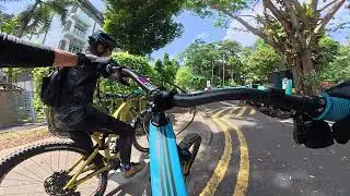 Bukit Timah MTB Trail with the boys