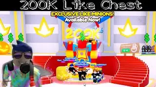 NEW! 200k Like Chest In Minion Sim Out Now!