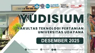 [SIARAN LANGSUNG] YUDISIUM FAKULTAS TEKNOLOGI PERTANIAN UNUD | DESEMBER 2025