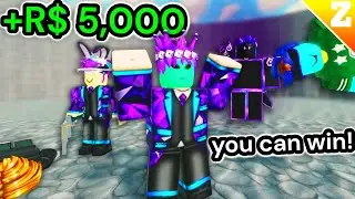 Stay In The Server The Longest, Win Free Robux!