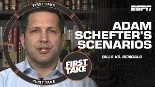 Adam Schefter's scenarios on how the NFL might handle the Bills vs. Bengals game | First Take