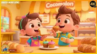 Bakery Shop Song for Kids 🍞🧁 | Fun Learning Nursery Rhyme 🎶