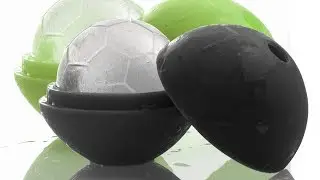 YAJUN Spherical Silicone Ice Mold Whiskey Ice Soccer Mold
