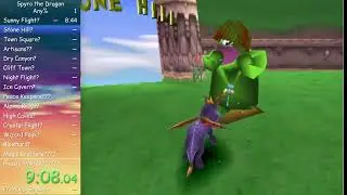 Spyro the Dragon Any% Speedrun in 1:53:10