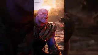 avengers endgame Thanos becomes dust scene