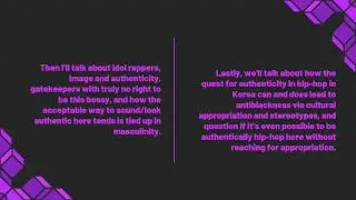 K Pop Anti/Blackness Project: Authenticity in Korean Hip Hop