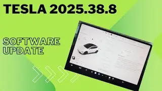 Обновление программного обеспечения Tesla версии 2025.38.8 &mdash; режим Tron!!
