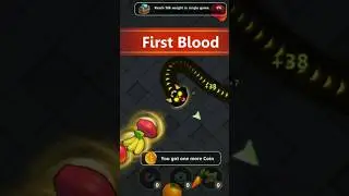 Worms Zone Snake 🐍🐍 Game | Magic Slither Snake | Biggest Slither Snake #magicgameplay​ #wormszone​