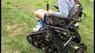 Action Track Tank. It climbs over logs!