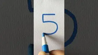 Number #art #youtubeshorts #kidstv #ytshorts #diy #kidsart #kidsvideo #kids #shorts #youtube #reels