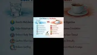 Cool Water vs. Hot Water: Which Should You Drink?