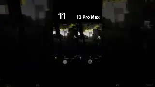 Iphone 11 vs 13 Pro Max Night Mode Testing | #iphone11 #iphone13promax #cameratest