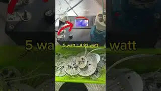 Review PCB LED AC (Kode: Hitam) Melalui Tes Real Watt dengan Wattmeter