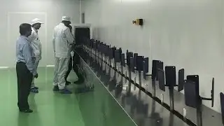 Automatic UV Paint Spray Painting Line for Plastic Parts