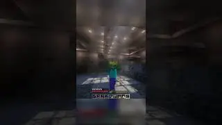 ZUMBI REFLETINDO FLEXA #minecraft