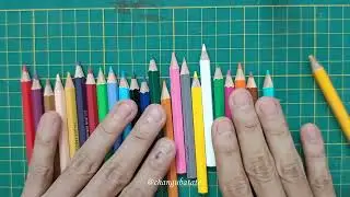 Unboxing colour pencils | ASMR | Doms