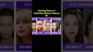 Hollywood Celebrities Without Makeup Revealed #celebrity #actress #shorts
