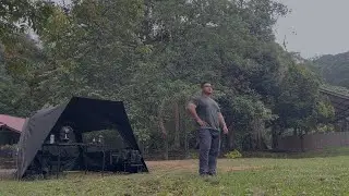 REVIEW Blackdog  Auto  Sunshade shelter | Sesuai untuk santai2 gaya Taktikal
