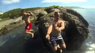 Irland - Jump into the sea