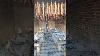 How China Preserves Meat for Years Using Fire & Smoke | Ancient Chinese Technique