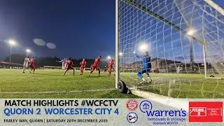 Quorn 2 Worcester City 4 | Pitching In Southern Premier League Central Division