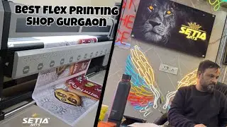 Digital Printing | Flex Printing | Machine Vlogs | Setia Arts