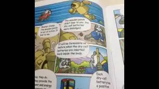 Singapore science comic. The Fear Of An Electric Shock!