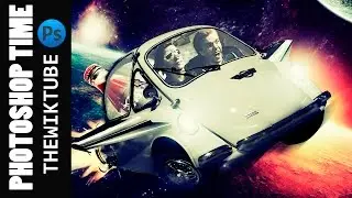 STIRRING SPACE - Speed art (photoshop)