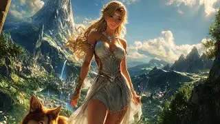🎧 Lofi・Ambient・Healing Fantasy | Aurelia & Fox Searching for Mountain Kingdom 山の王国を探して 🦊🧝&zwj;♀️✨