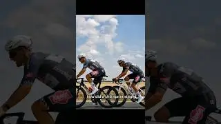 The Impossible Break of Stage 9 TdF 2025 😢 #tdf #procycling #mvdp #cycling